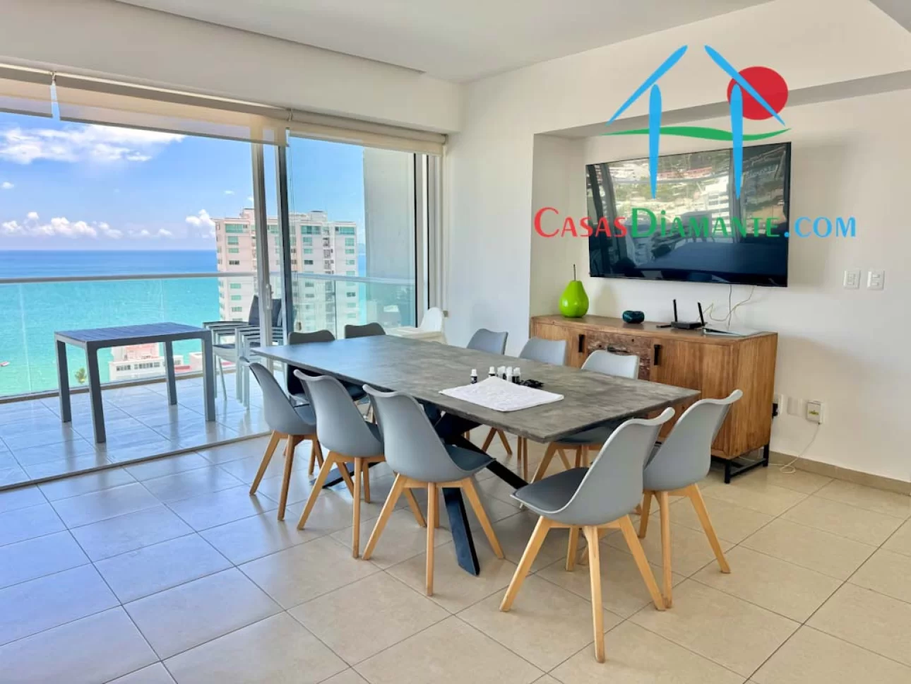 Departamento con 3 recámaras y terraza con vista al mar — foto 4