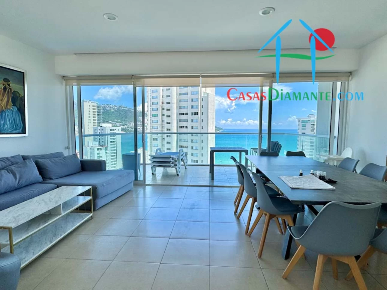 Departamento con 3 recámaras y terraza con vista al mar — foto 10