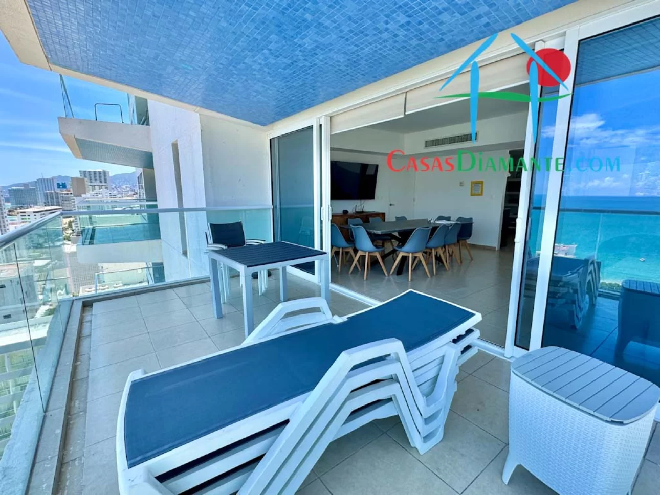 Departamento con 3 recámaras y terraza con vista al mar — foto 14