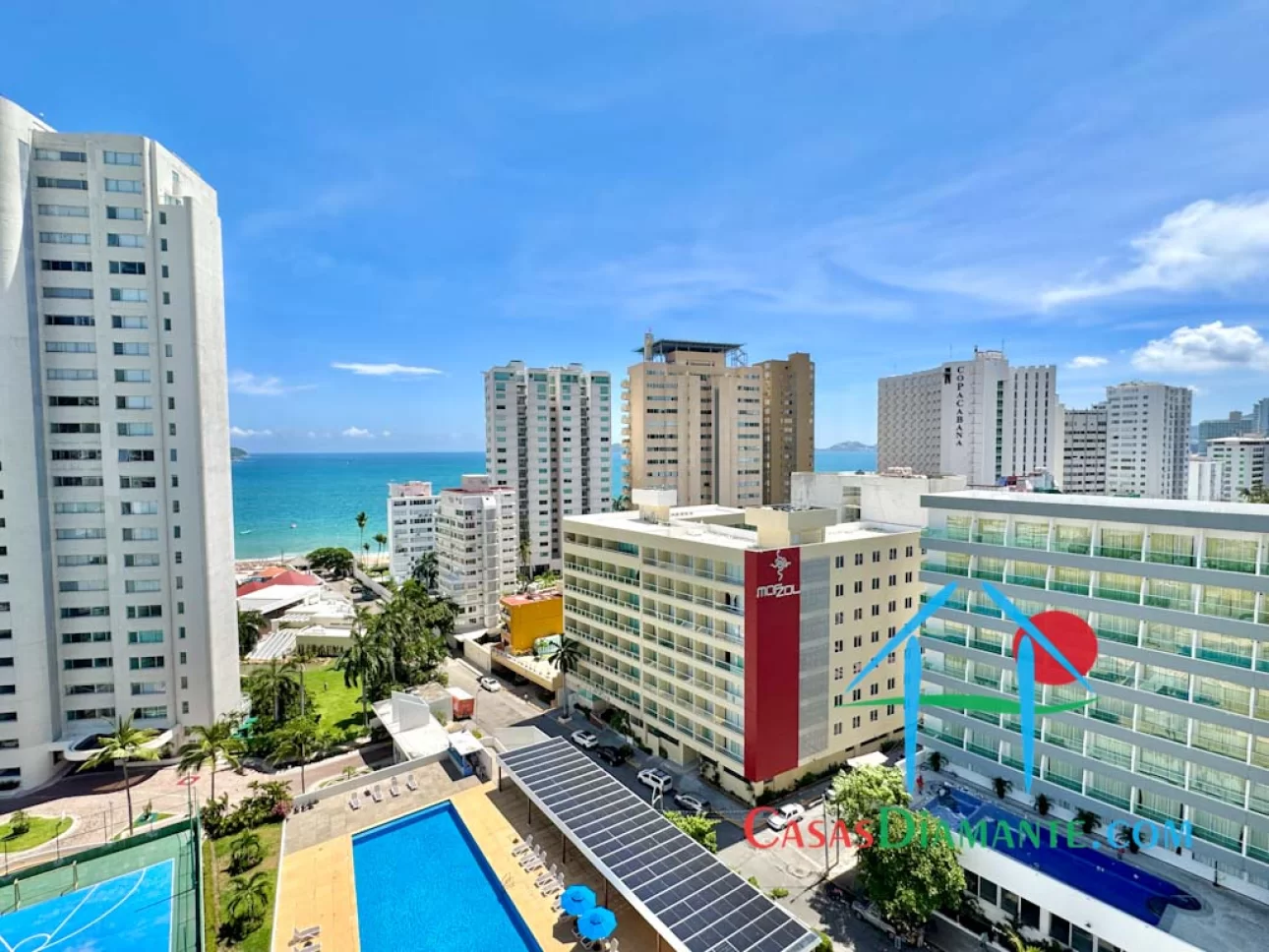 Depa con 3 recámaras y terraza con vista parcial al mar — foto 14
