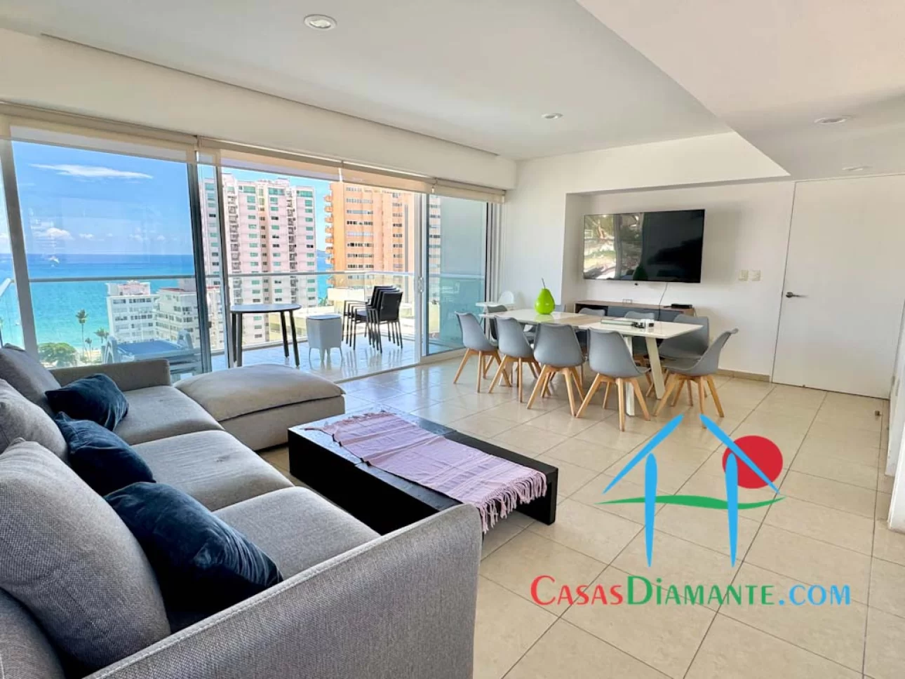 Depa con 3 recámaras y terraza con vista parcial al mar — foto 7