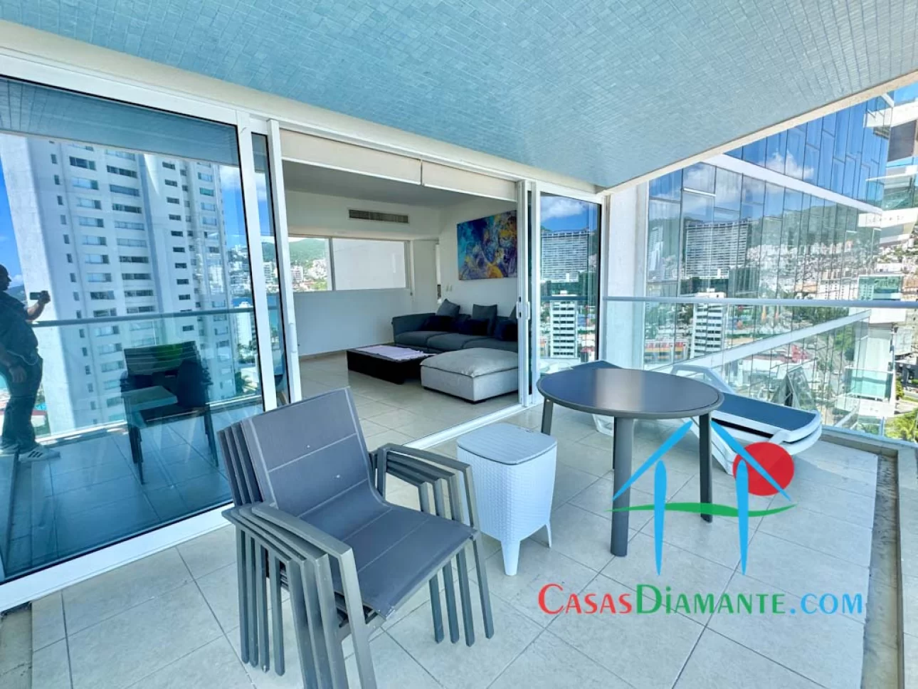 Depa con 3 recámaras y terraza con vista parcial al mar — foto 12