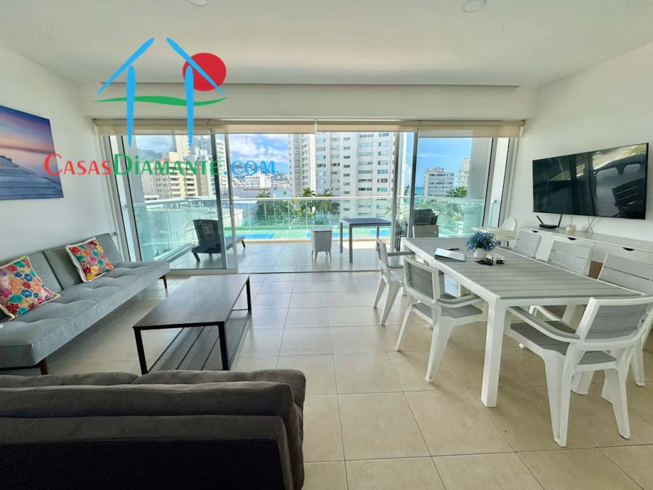 Depa en Costa Azul con terraza y vista a las áreas comunes — foto 3