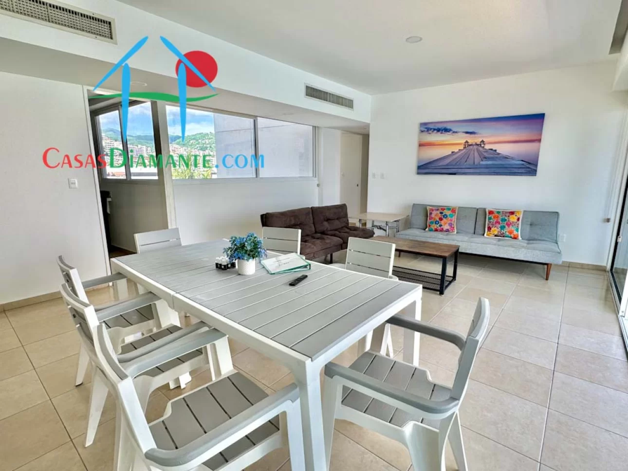 Depa en Costa Azul con terraza y vista a las áreas comunes — foto 4
