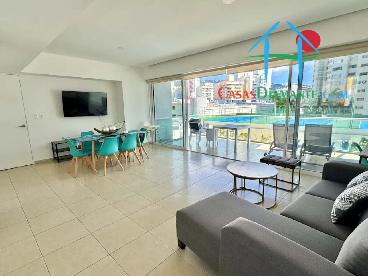 Depa con 2 recámaras y terraza con vista a las áreas comunes — foto 2