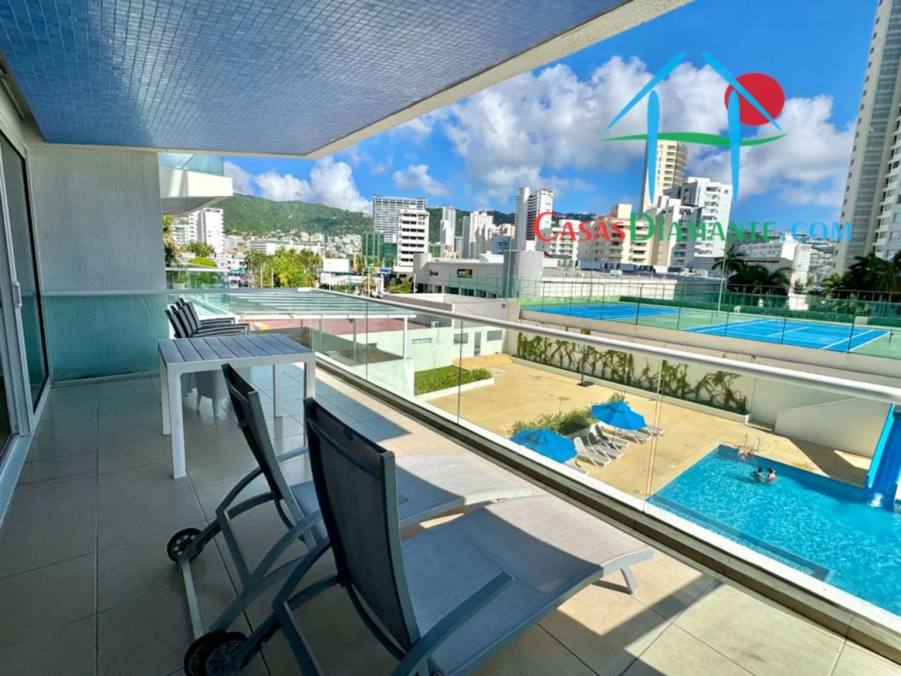 Depa con 2 recámaras y terraza con vista a las áreas comunes — foto 11
