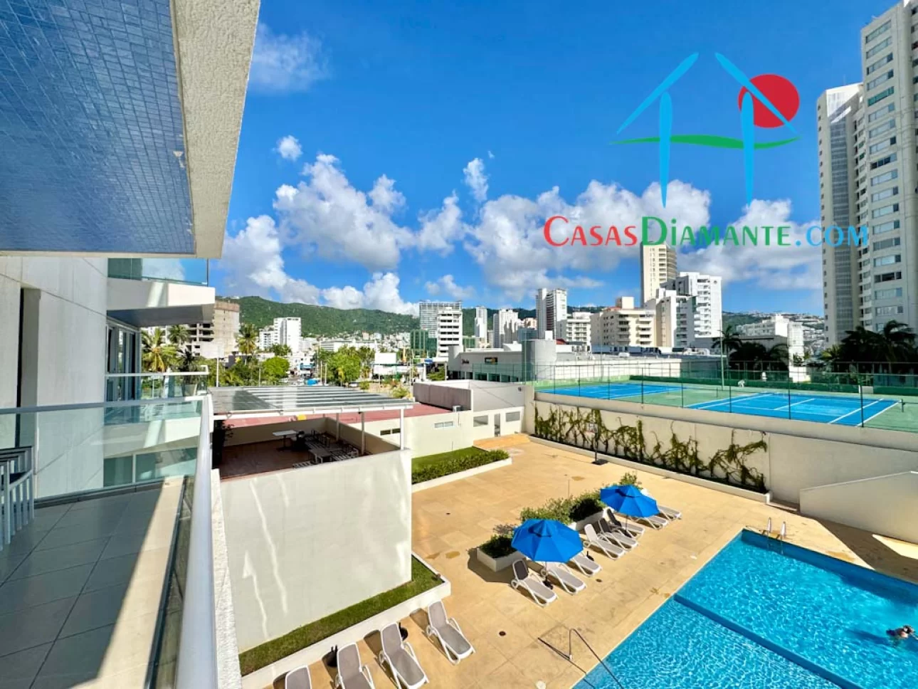 Depa con 2 recámaras y terraza con vista a las áreas comunes — foto 13