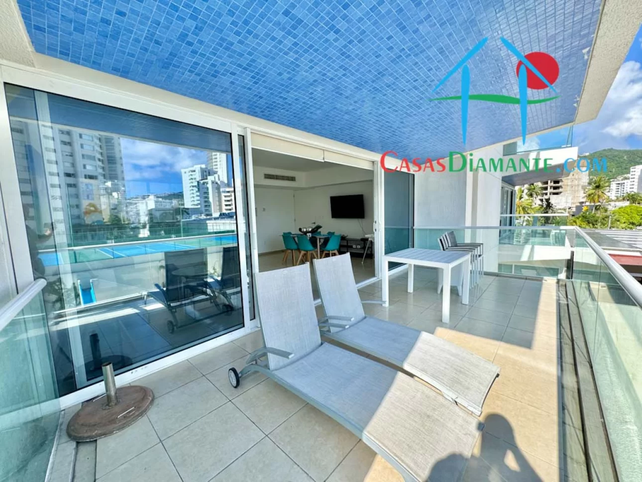 Depa con 2 recámaras y terraza con vista a las áreas comunes — foto 15