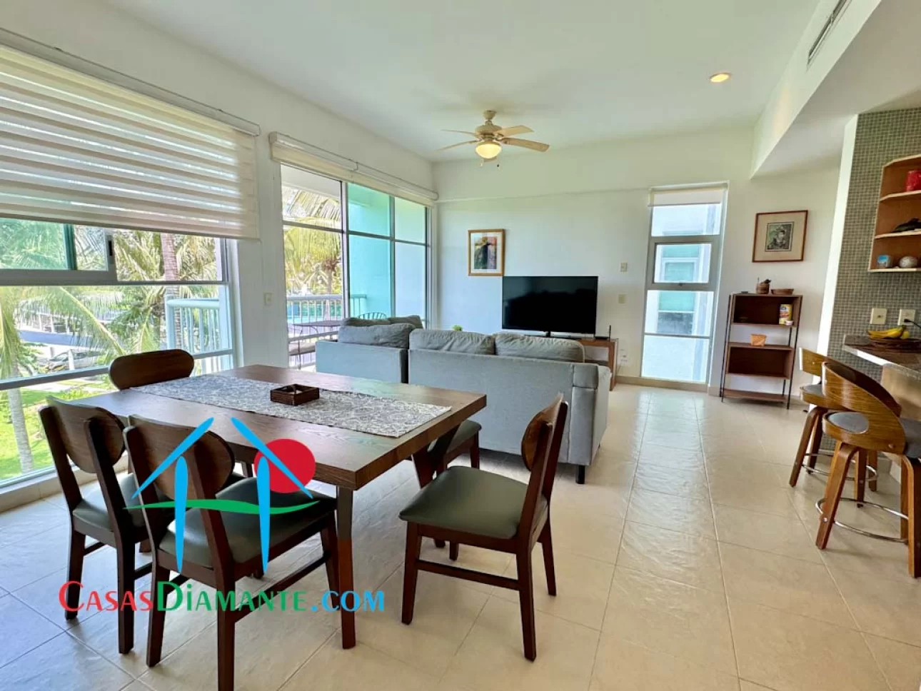 Depa en venta con 2 recámaras y terraza con vista al jardín — foto 4