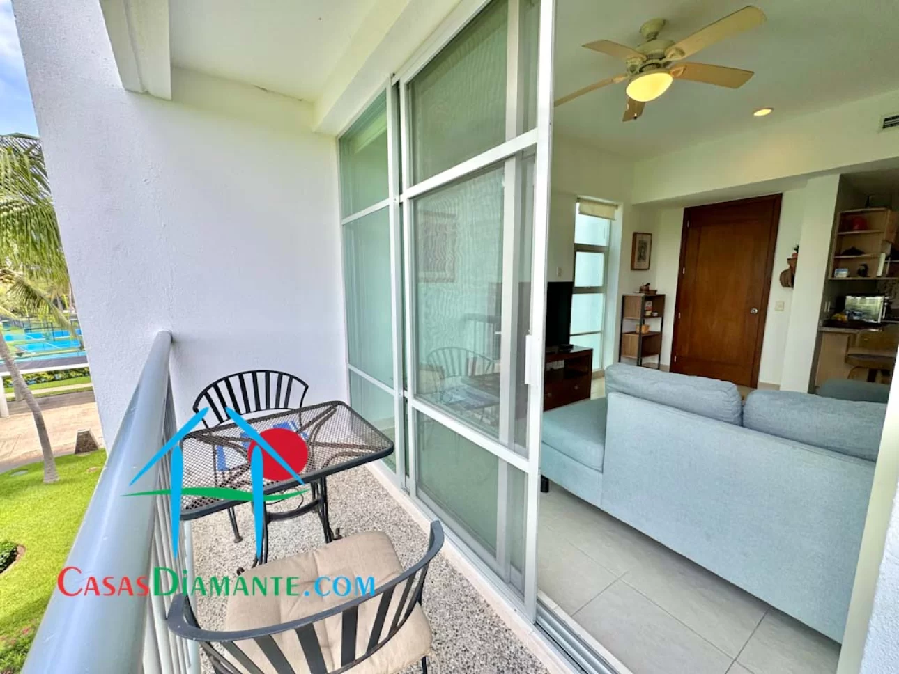 Depa en venta con 2 recámaras y terraza con vista al jardín — foto 12