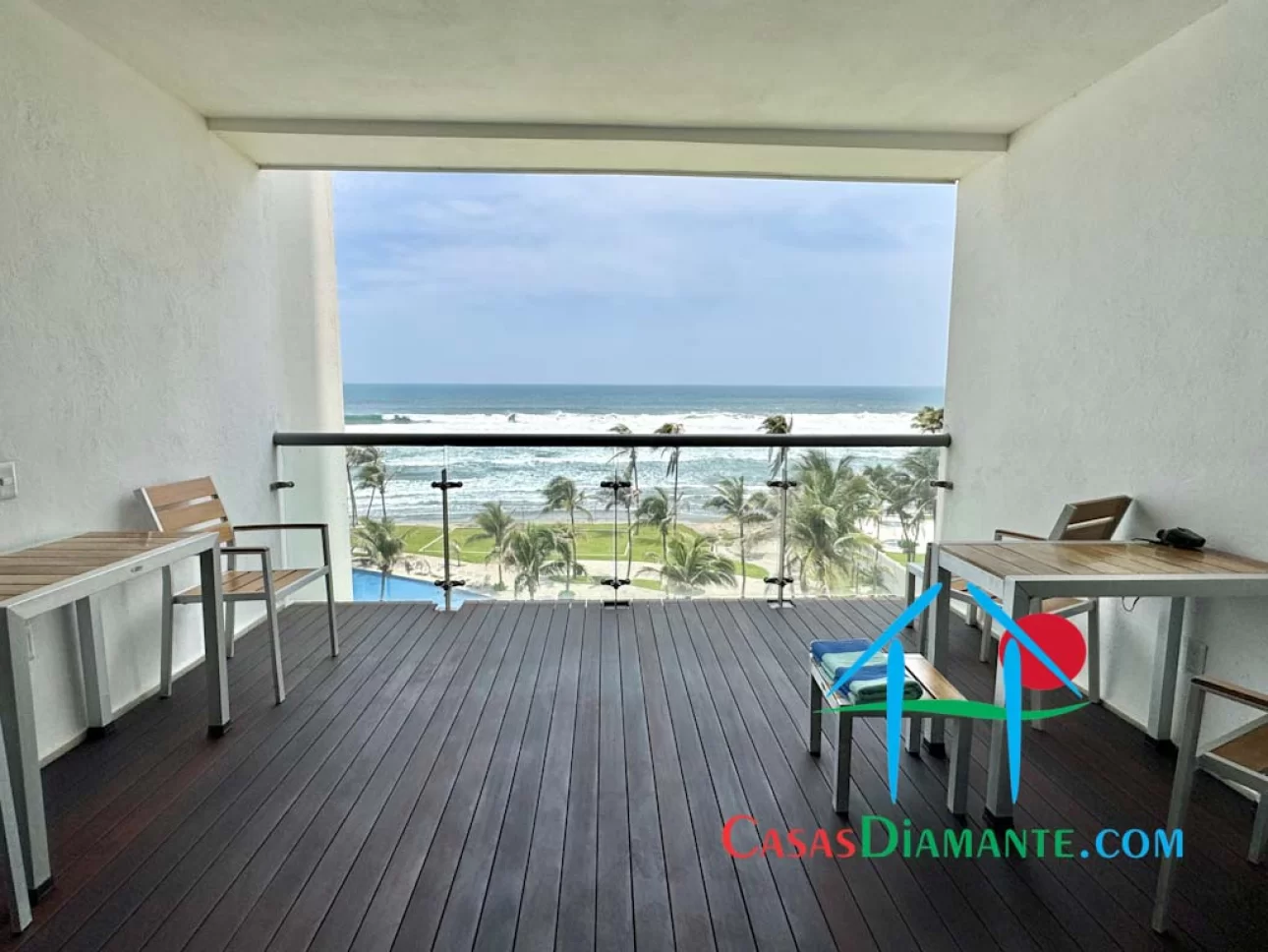 Departamento a pie de playa con 4 recámaras y vista al mar — foto 7