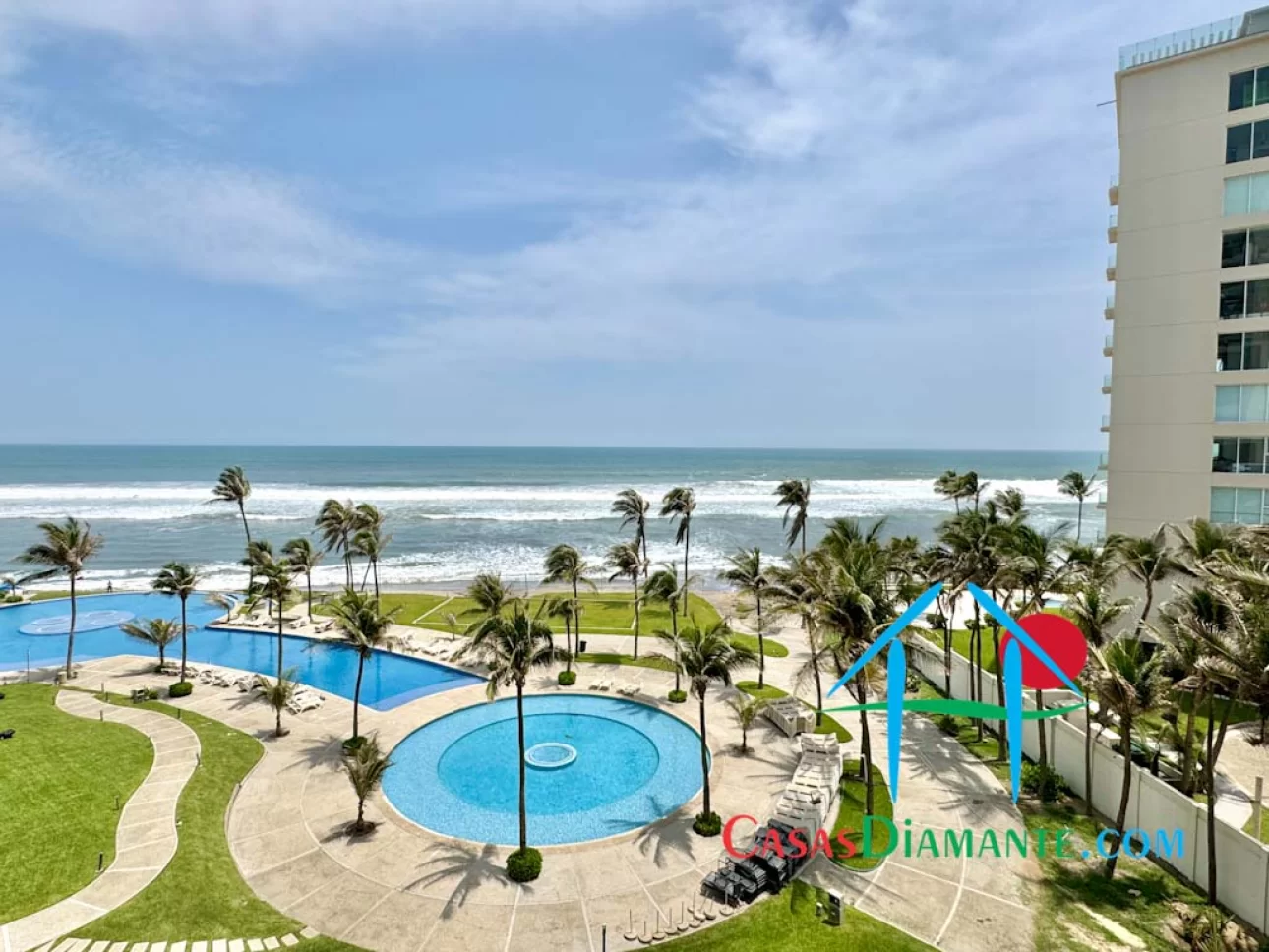 Departamento a pie de playa con 4 recámaras y vista al mar — foto 11