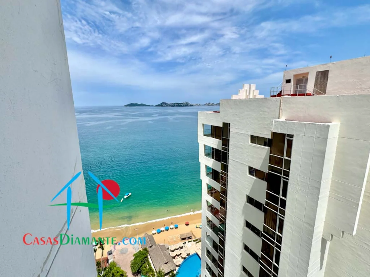 Departamento de playa con terraza y vista al mar — foto 15