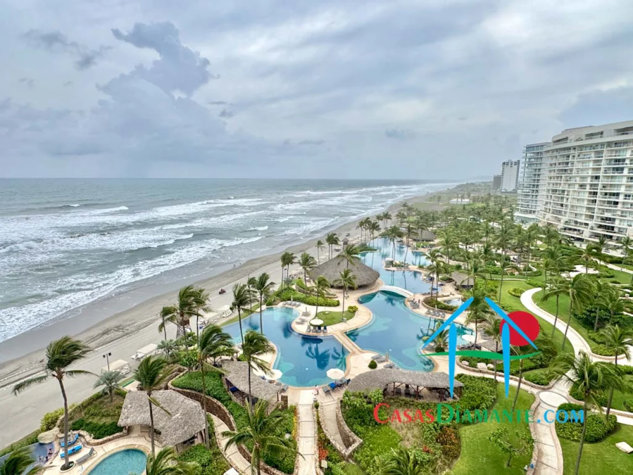 Departamento a pie de playa con terraza y vista al mar — foto 10