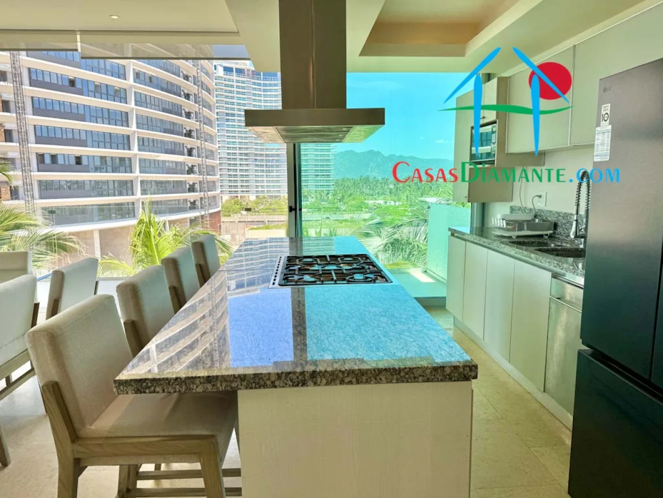 De playa con terraza doble. Vista parcial Al Mar - 18