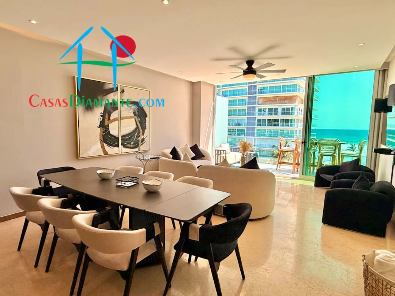 En exclusivo condominio de playa. Con terraza y vista al mar — foto 3
