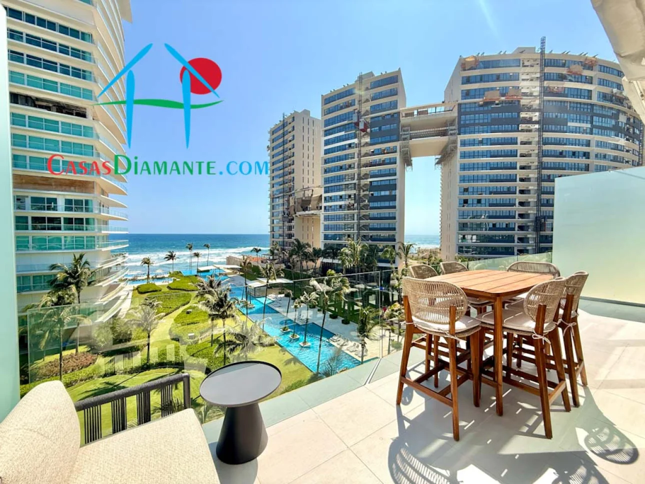 En exclusivo condominio de playa. Con terraza y vista al mar — foto 10